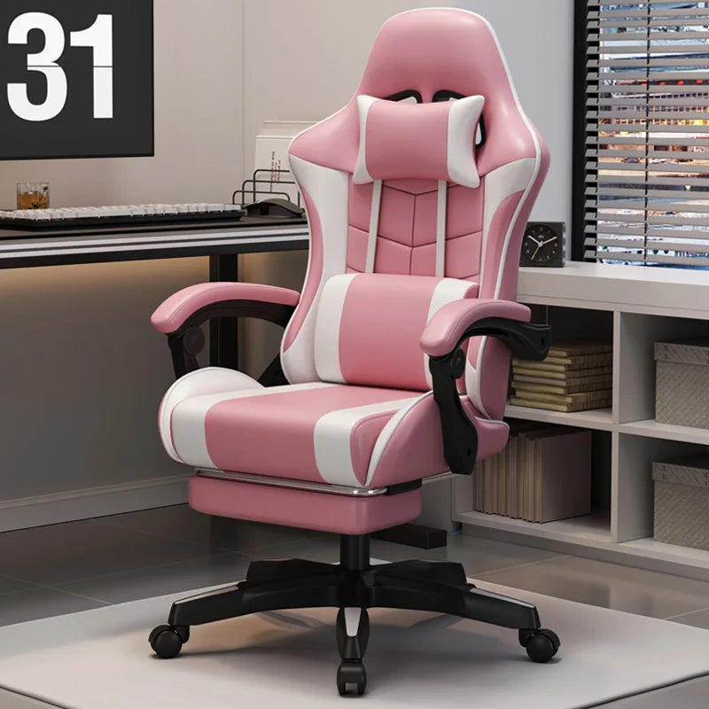 Sponge Internet Cafe Esports Chair Internet Cafe Computer Chair Home Reclining Office Chair Comfortable Rotating