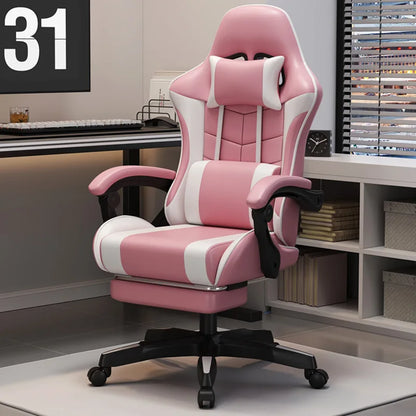 Sponge Internet Cafe Esports Chair Internet Cafe Computer Chair Home Reclining Office Chair Comfortable Rotating