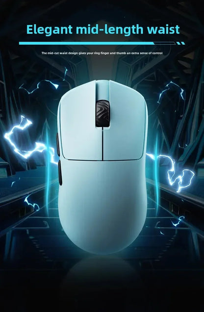 SCYROX V6 Non-Porous Wireless Mouse Esports 40g 750IPS with 8K Receiver Fast Response 3950 High Quality 8KHz Gaming Mouse