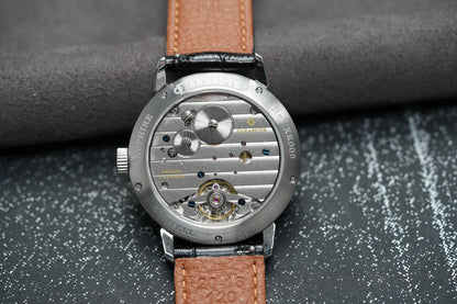 FARASUTE 2026 Fashion Power Reserve 80 Hours Hangzhou Customized Movement Manual Mechanical Watch for Men Sapphire Crystal watch