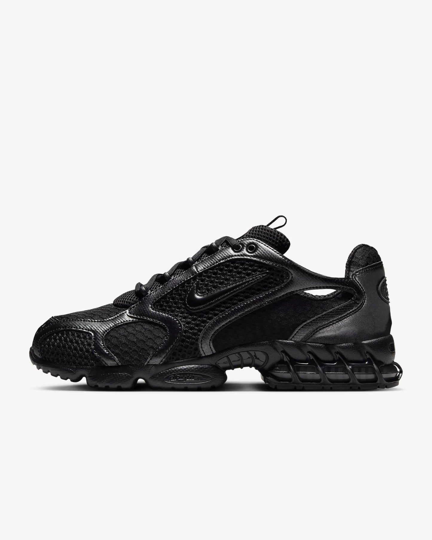 Nike Air Zoom Spiridon Cage 2 Unisex Χαμηλά Casual Παπούτσια Αθλητικής Ένδυσης Ανθεκτικά στη Φθορά Γκρι Κόκκινα Lifestyle Υποδήματα CJ1288-600