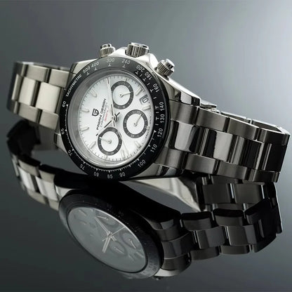 Novo PAGANI DESIGN PD1644 Relógio de Luxo para Homem em Quartzo com Data Automática, Cronógrafo Desportivo de Pulso, Impermeável 100m, Presente para Homem