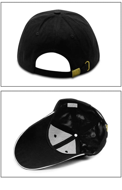 Peaked Hat Spring Summer 14cm Long Brim Sunscreen Fishing  Men Women Street Sunshade Outdoor Adjustable Cotton Golf Cap Trucker
