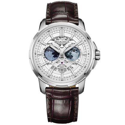 BORIAGE(BOAIJIUA) Fully Automatic Mechanical Men's Watch Original Design Mechanical Watches Waterproof Luminous Wristwatch