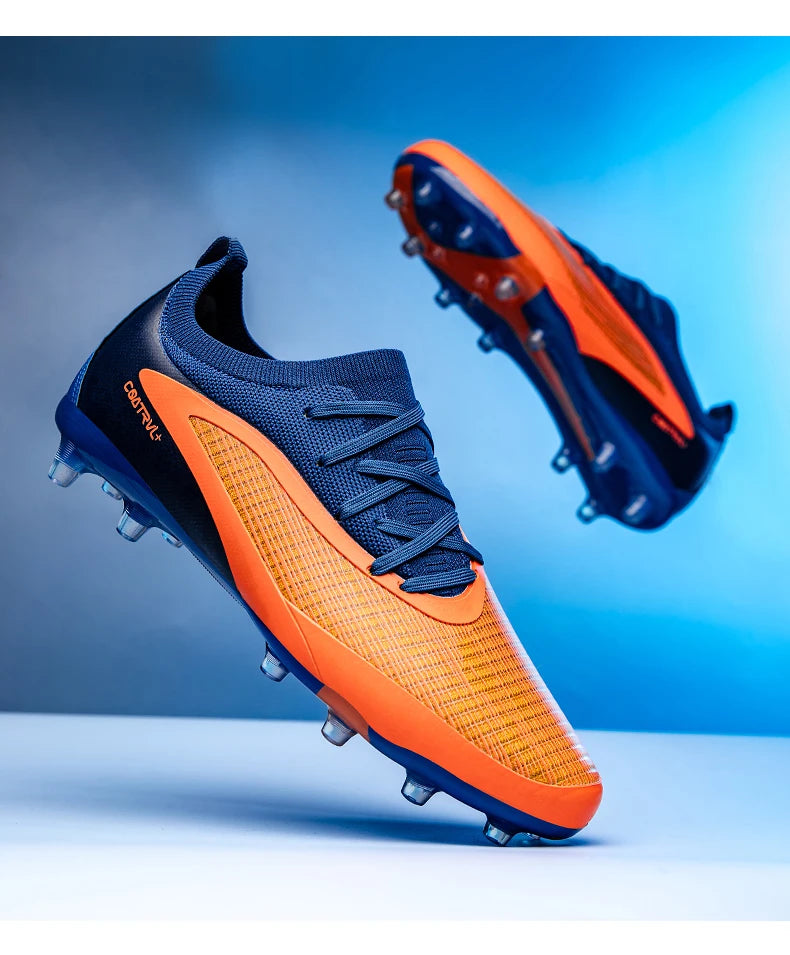 Scarpe da calcio TF da uomo, sneakers professionali per calcetto e futsal, scarpe da soccer casual da uomo di alta qualità per allenamento