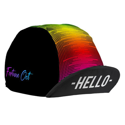 Multi Styles Black Blue White Yellow Polyester Cycling Caps Summer Breathable Sports Quick Dry Bicycle Hat Classical
