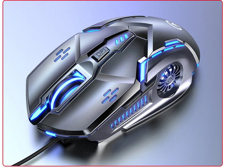 Laser Mouse for PC Gamer Gaming Mouse Ergonomic Mice with LED Backlit USB Mice for Computer Gamer Girl Mouse for Laptop
