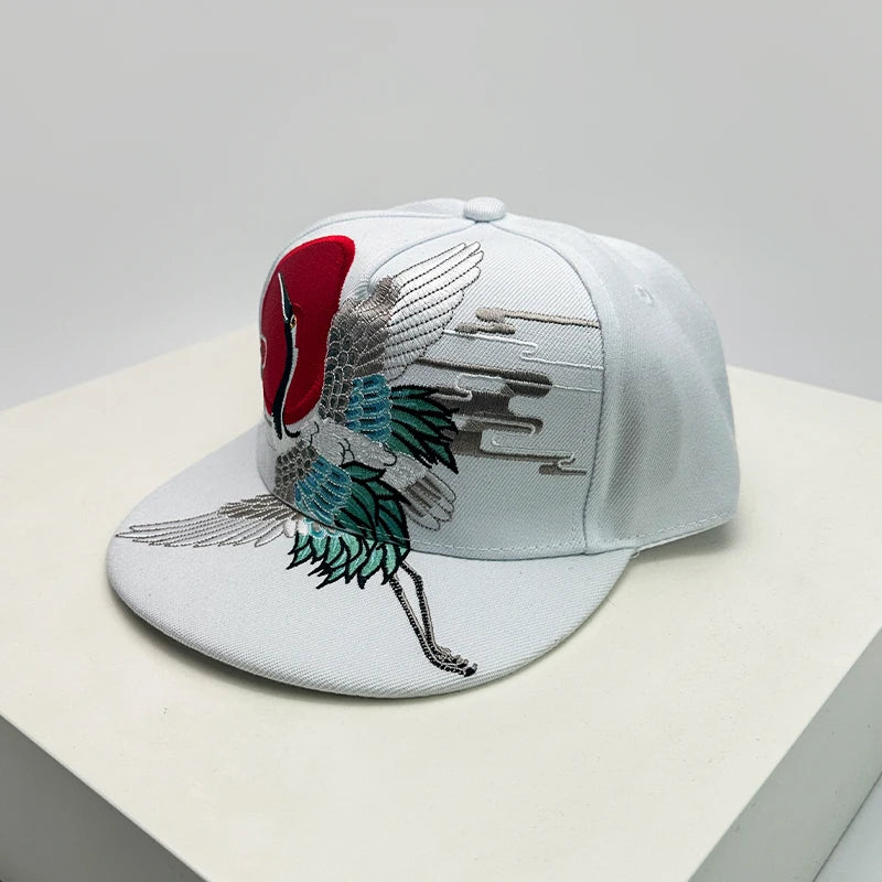 China Chic Pattern Embroidered Baseball Hats Breathable New Unisex Ethnic Style Peaked Caps Versatile Sunshade Hip Hop Fashion