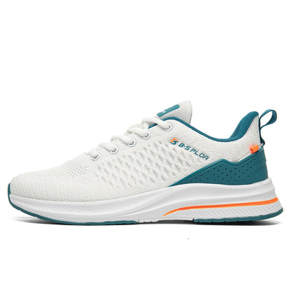Zapatillas de running ligeras Baasploa para hombre, cómodas zapatillas casuales de diseñador en malla con cordones para hombre, deportivas de exterior y tenis