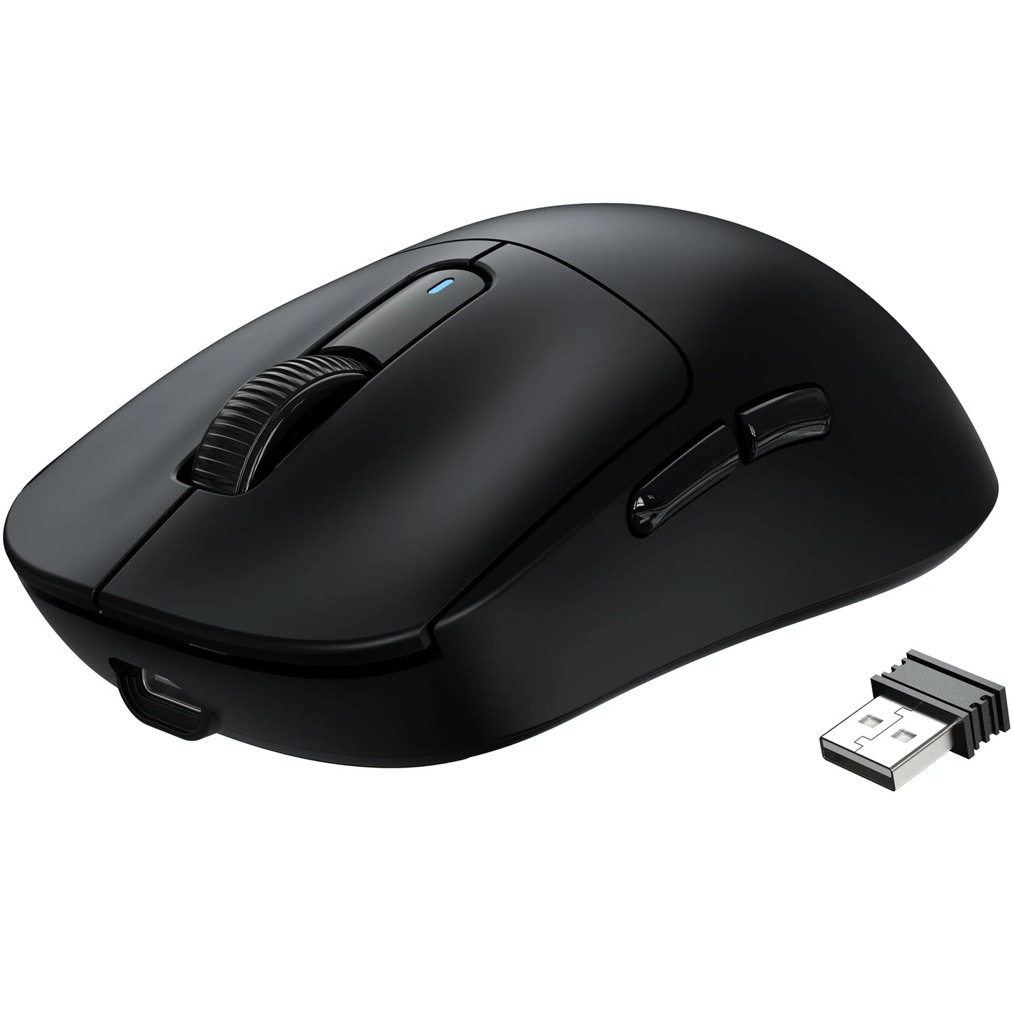 Ratón gaming inalámbrico ATTACK SHARK X3, ratón ergonómico para PC de 49g, tres modos, sensor óptico PAW3395 de 26K DPI, botones programables