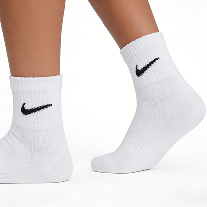 Nike-sokken Nike Basketball verdikte sokken Lange sportsokken met Dri-FIT-technologie voor ademend vermogen 3-pack SX7667-100