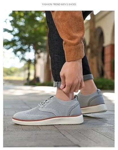 Mocasines deportivos de malla para hombre, calzado antideslizante de corte bajo, zapatos casuales deportivos, superventas, zapatos de diseño 2025