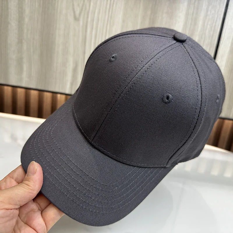 Baseballkappe „Big Head“ in Übergröße, 100 % Baumwolle, für Männer und Frauen geeignet, verstellbar, Dad-Cap, Oversize, 58–60 cm, 61–65 cm