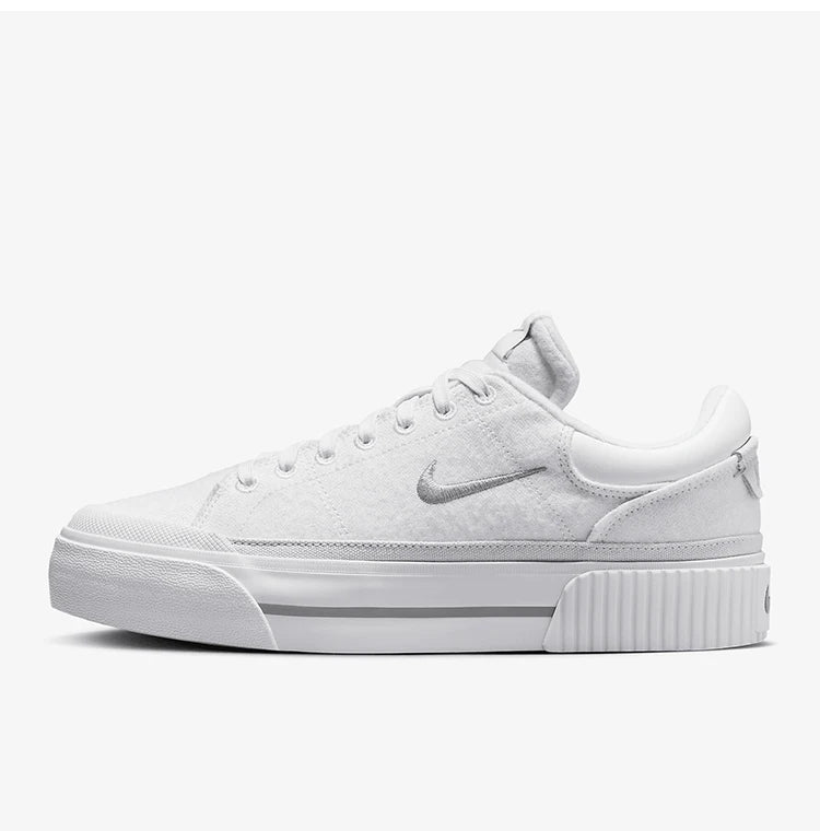 Ténis de skate com plataforma Nike Authentic Legacy Lift para mulher FZ2606-100