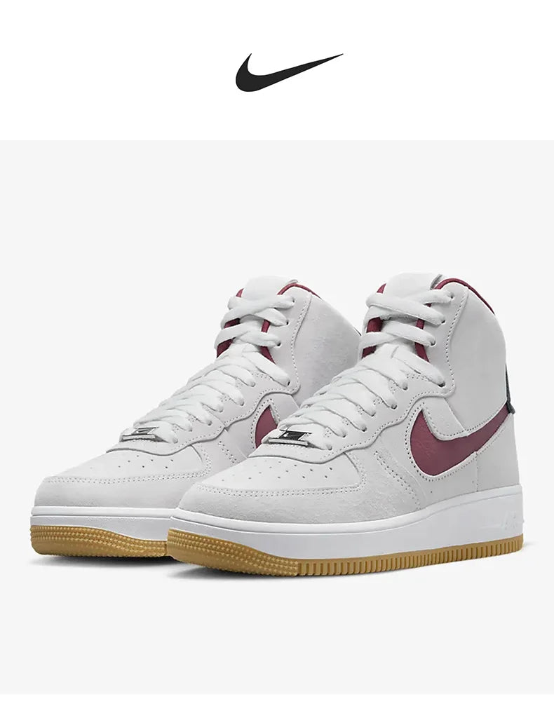Nike eredeti Air Force 1 férfi és női sportos, kényelmes, magas szárú cipő DC3590-104