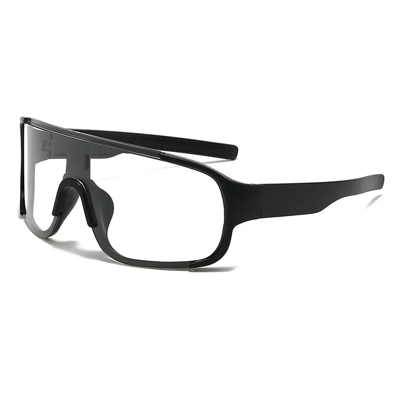 Trendy Women's Polarized Cycling Sunglasses UV400 Windproof Outdoor Sunshade Goggles PC Lenses Sports Glasses for Travel