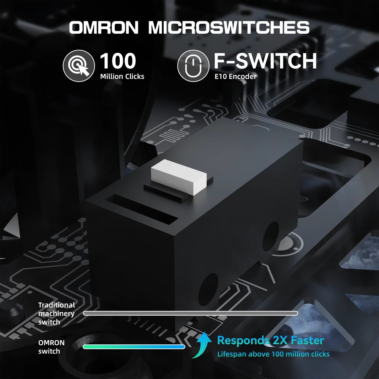 Rato Gaming Sem Fios ATTACK SHARK R5 Ultra 8K em Fibra de Carbono com Sensor 42000 DPI-PAW3950 MAX — ultraleve de 39g para Win/Mac