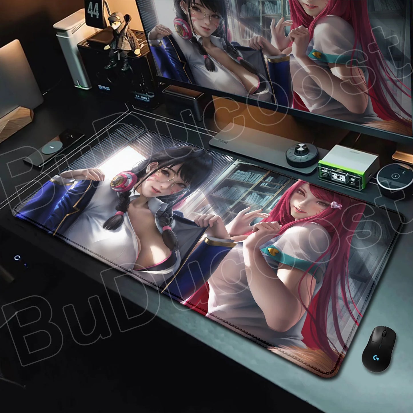 Overwatch Gaming Anime Girl Large XXL Mouse Pad HD Printing Computer Keyboard Mats Laptop Office Rubber Soft Desk Rug 900x400 mm