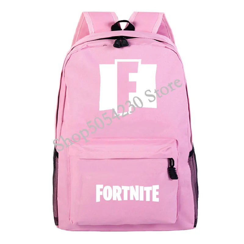 Fortnite Games Backpack Fortnite School Bags for Teenagers Unisex Schoolyard Laptop Mochilas Travel Casual Bags