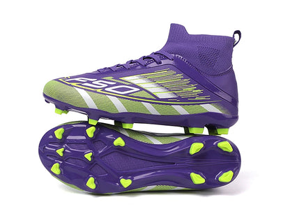 New Men's Football Boots Non-Slip Boys Grass Cleats High-Quality Match Soccer Shoes Hot-Selling Sneakers Outdoor High-Top Light
