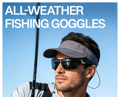 KAPVOE Outdoor Polarized Fishing Sunglasses Beach Ocean Sea Fishing Cycling UV400 MTB Sunglasses Bicycle Sports Hiking Eyewear