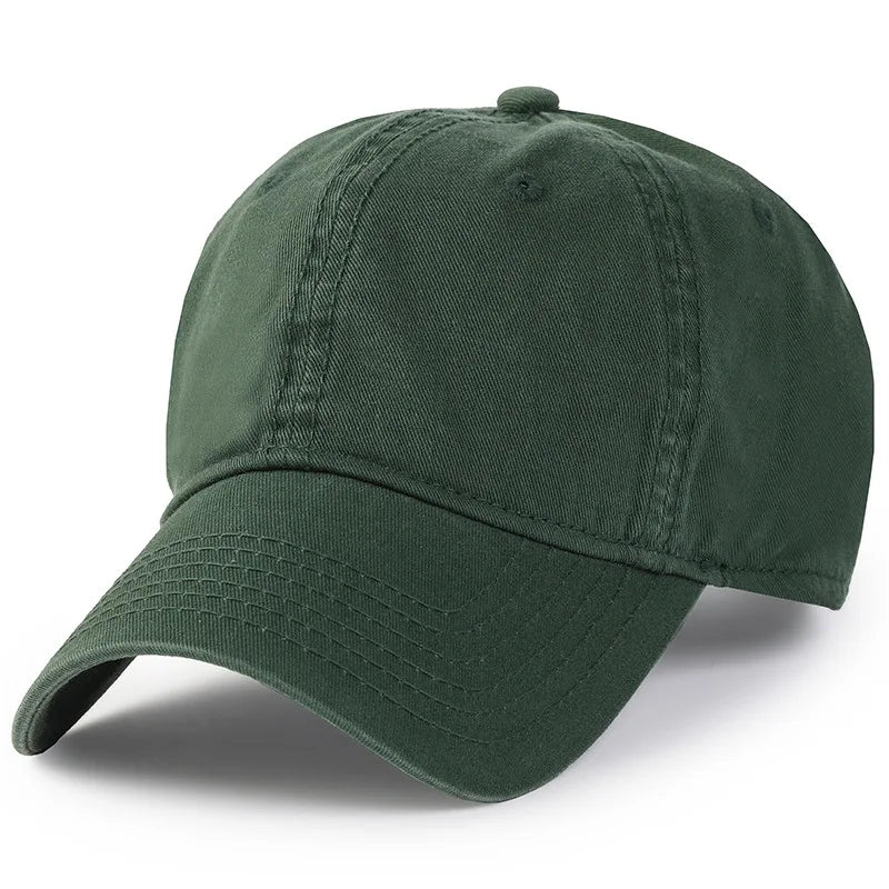 Men Women Oversize XXL 100% Cotton Baseball Cap,Large Baseball Hat for Big Heads 56-63cm(23.5"-25.5"),Adjustable Plain Dad Cap