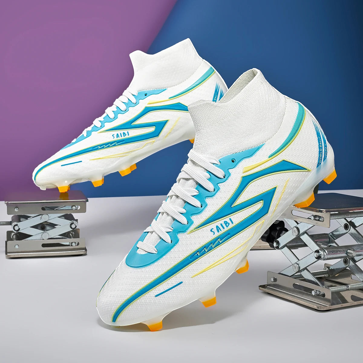 Men's football shoes, anti slip boots, AG/FG spikes, professional training shoes, breathable football shoes