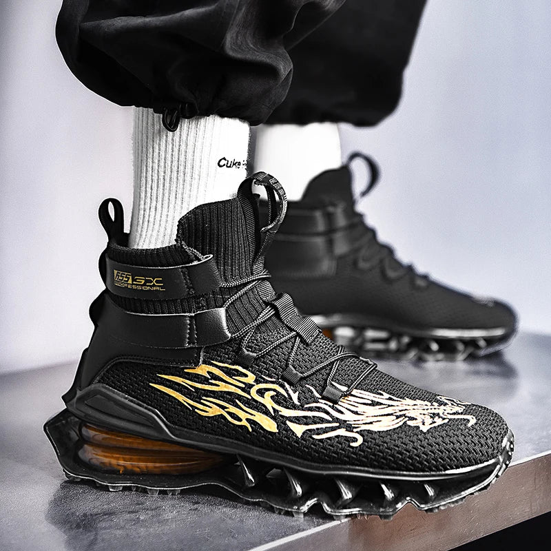 Chaussures homme Baskets Chaussures décontractées pour homme Chaussures de tennis Chaussures de luxe Baskets de course Chaussures respirantes Mocassins tendance Chaussures de course pour homme