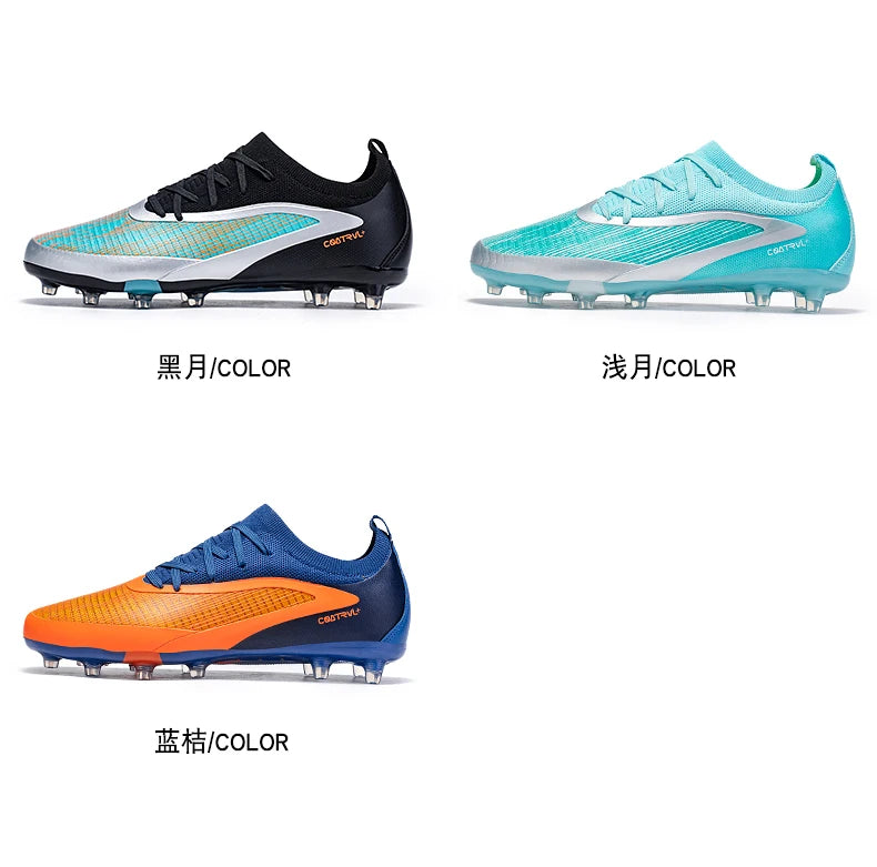 Scarpe da calcio TF da uomo, sneakers professionali per calcetto e futsal, scarpe da soccer casual da uomo di alta qualità per allenamento