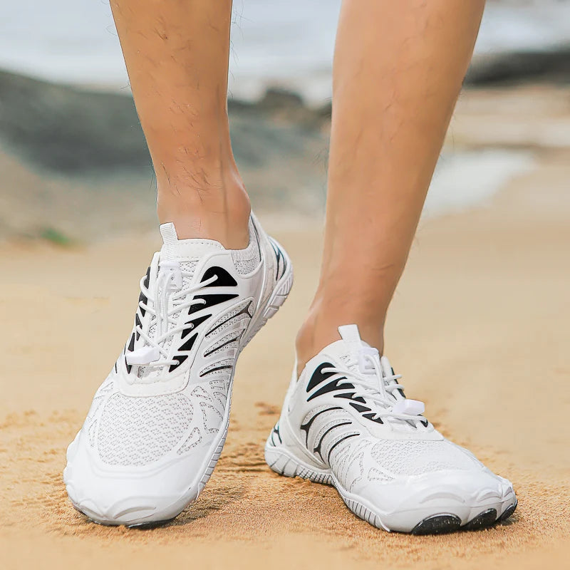High-Quality Trail Running Barefoot Shoes Wide Toe Box Barefoot Sports Cross Trainers Zero Drop Shoes Runner Walking Sneakers