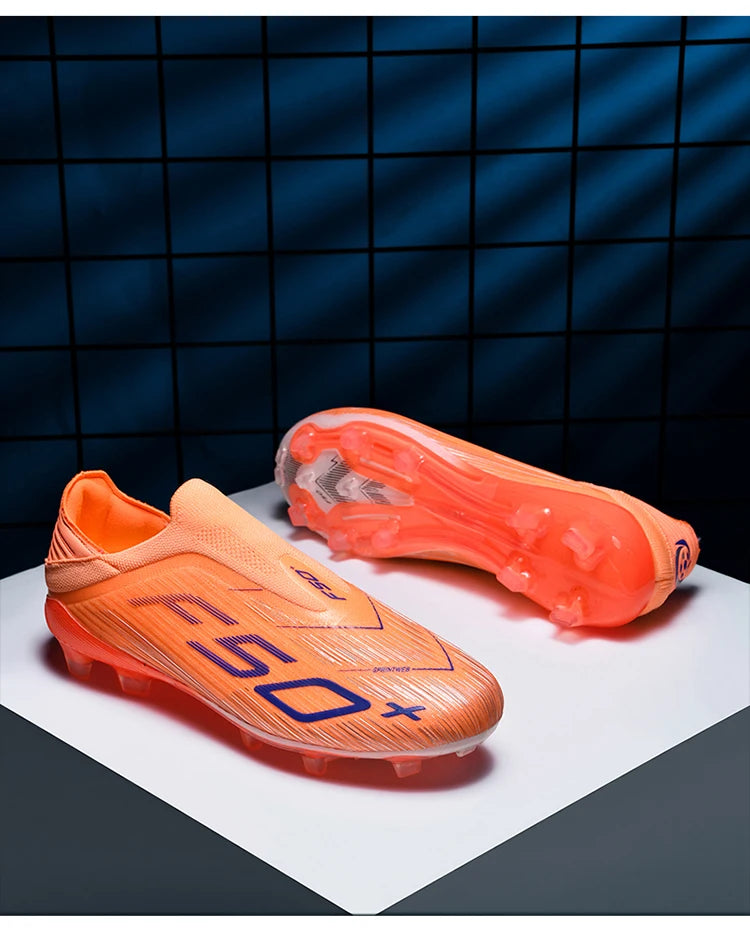 Nuove scarpe da calcio da uomo con tacchetti per erba, comode scarpe da futsal per turf, scarpe sportive ultraleggere FG antiscivolo indoor per adulti