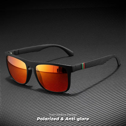 3pcs Fantasy Square Polarized Sunglasses AntiGlare UV400 Glasses Brand Designer Summer Party Driving Fishing Christmas Gift