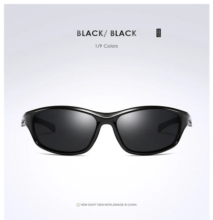 VCKA Polarized Myopia Sunglasses TR90 Men Women Classic Sport Driving Glasses Male Colorful Lenses Customized Prescription UV400