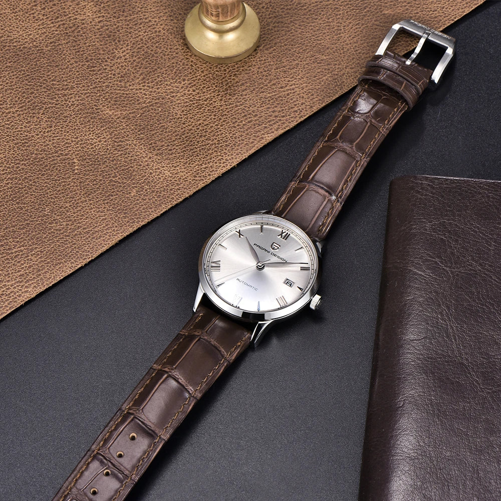 PAGANI DESIGN New NH35 Pilot Men's Mechanical Watch Top Brand Sapphire Glass Automatic Watch 100M Waterproof Stainless Steel Watch