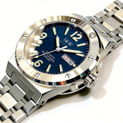 Reloj mecánico para hombre Carnival (serie IW de gama alta) – Lujo, cristal de zafiro, hermético hasta 50 m, movimiento automático importado
