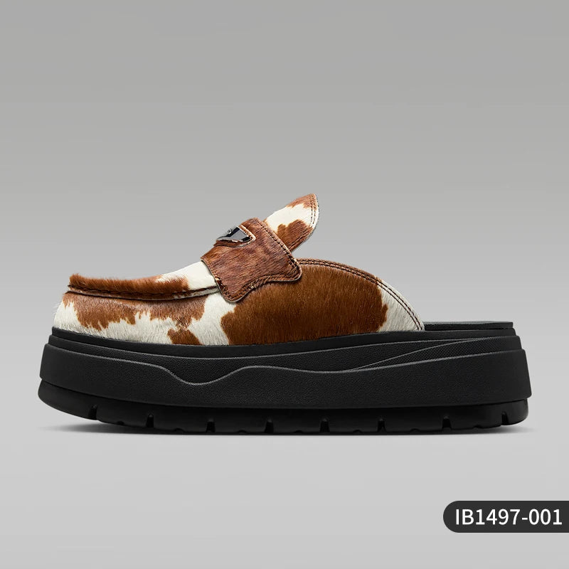 Zapatos casuales Nike Authentic JORDAN para mujer, de suela gruesa y estampados, para uso diario, IB1497-001