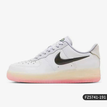 Sapatilhas casuais desportivas de cano baixo Nike Air Force 1 genuínas para mulher FZ5741-191