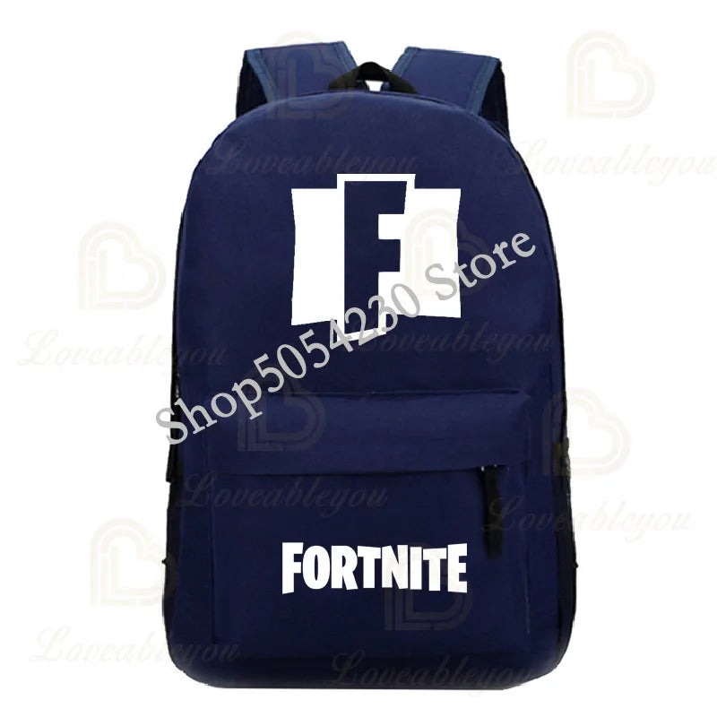 Fortnite Games Backpack Fortnite School Bags for Teenagers Unisex Schoolyard Laptop Mochilas Travel Casual Bags