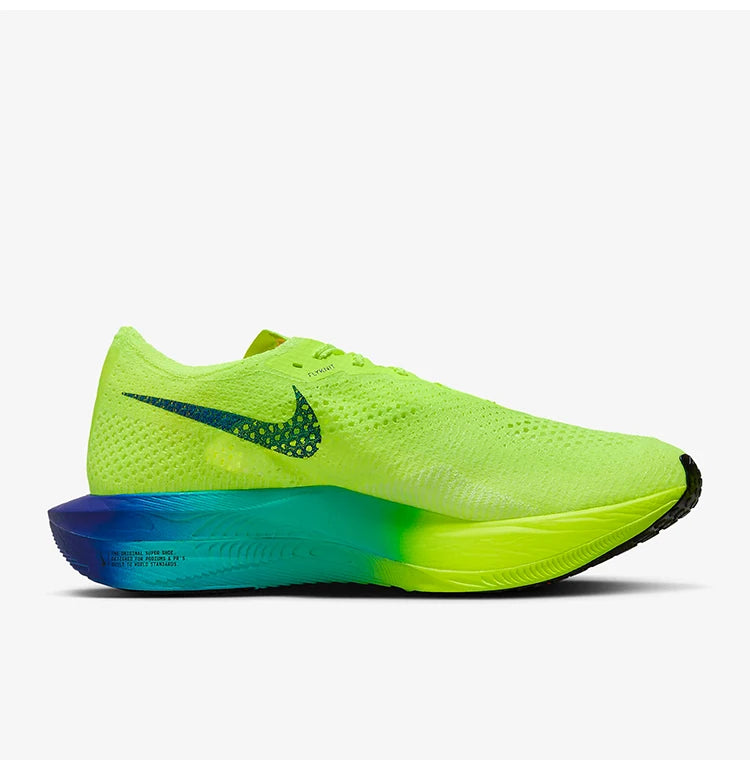 Nike Offizieller Original VAPORFLY 3 Herren-Straßenlaufschuh, atmungsaktiv, für Wettkämpfe, DV4129-700