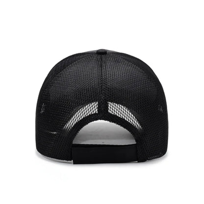 New extended brim fashionable baseball cap for summer outdoor travel, sunshade hat with mesh breathable men's and women's hats