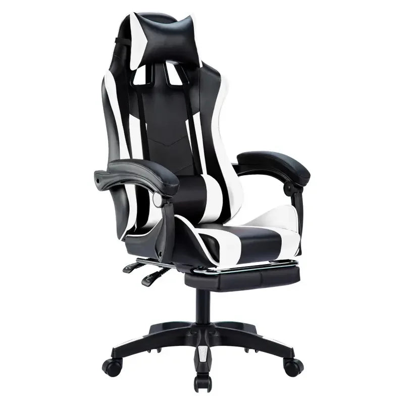 Cadeiras Gaming de Corrida Rotativas de Fábrica para Gamer com Apoio para os Pés