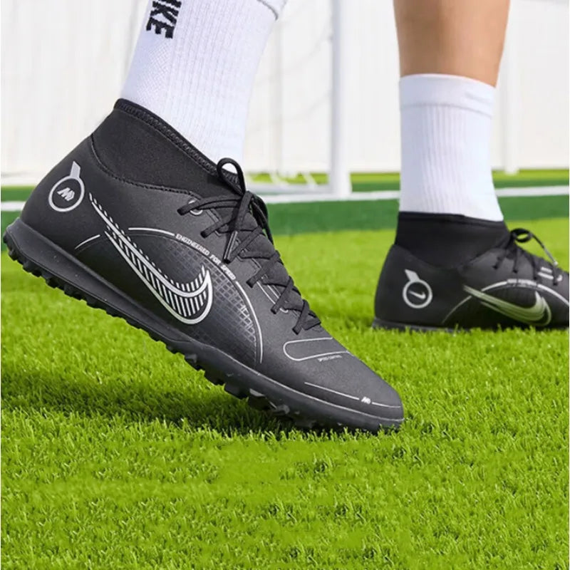 Nike Men's Mid-Top Sneakers SUPERFLY 10 ACADEMY Sports Frisbee Broken Nail Football Shoes DJ2909-007