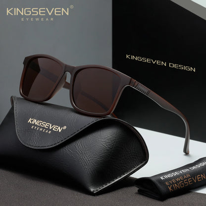 KINGSEVEN Sunglasses Men Women Polarized UV400 Driving Anti-glare Fashion Glasses Outdoor Sports Causal Driving Eyewear Frames