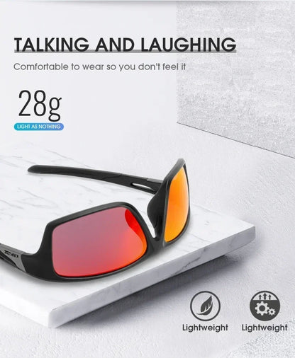 Kapvoe Polarized Fishing Sunglasses Cycling Man Women UV400 Cycling Glasses Sports Goggles Bike Eyewear MTB Bicycle Glasses