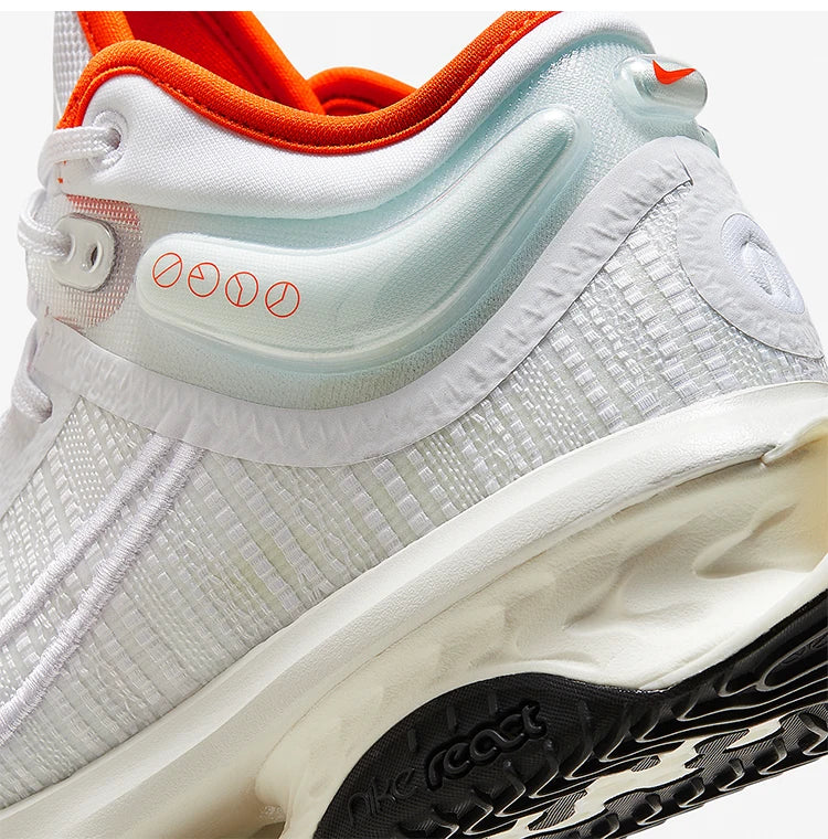 Ténis de basquetebol Nike genuínos para homem, com amortecimento e respirabilidade, de cano médio, modelo DJ9432-500