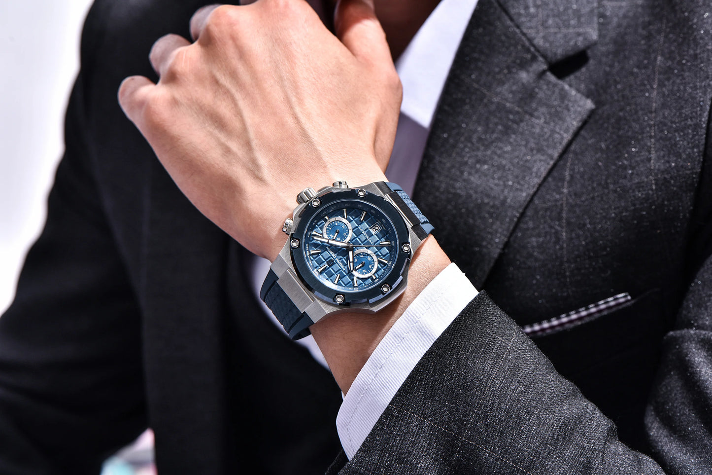 PAGANI DESIGN 2026 New Men's Watches Luxury Quartz Watch For Men Waterproof Sport Chronograph Luminous Wristwatch Men Clock Man