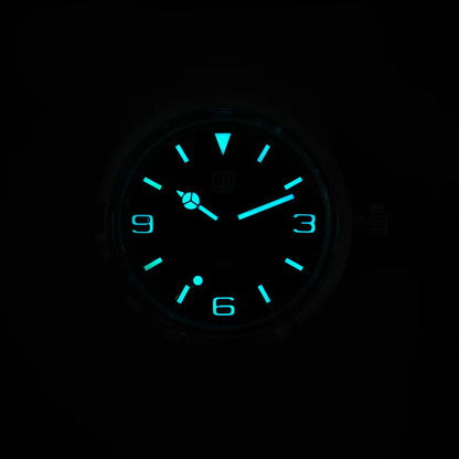 Watchdives WD1016 V3 37mm Watch VH31 Sweep Movement Stainless Steel Watches Luxury Sapphire 100m Waterproof Men Watch Box Gift