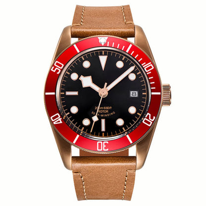 Luxury NH35A Corgeut 41mm Automatic Men's Watch PVD Case Sapphire Military Male 10BAR wim Watches Luminous Mechanical Wristwatches