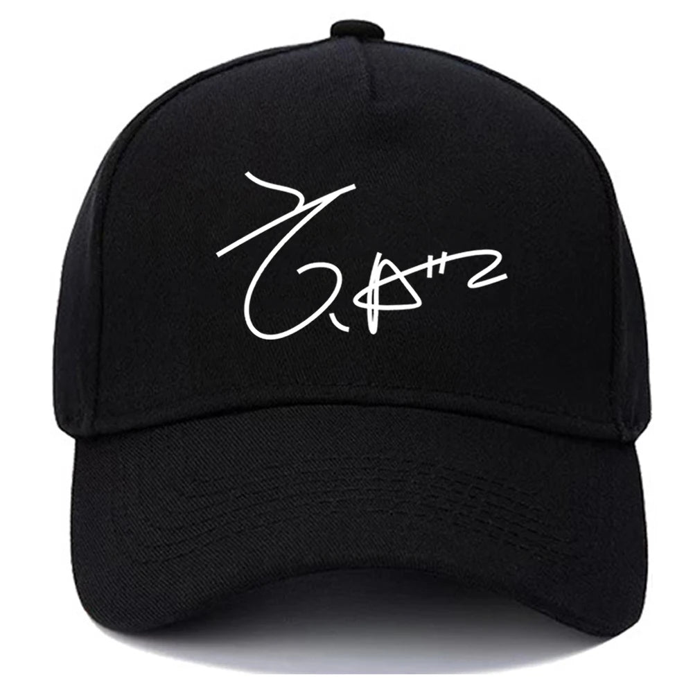 Kpop ATEEZ Member Signature Baseball Cap Adjustable Size Graphic Print Men's or Women's Casual Sun Hat for Aniteez