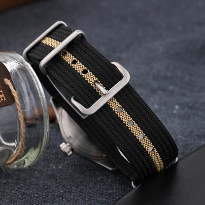 Relógio de Quartzo Vintage Militar Militado ML08 V2 com Movimento VH31, Vidro Duplo de Safira, Luminescência C3 BGW-9, Impermeável, 38mm